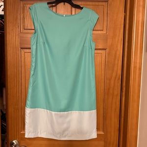 The Limited teal dress
